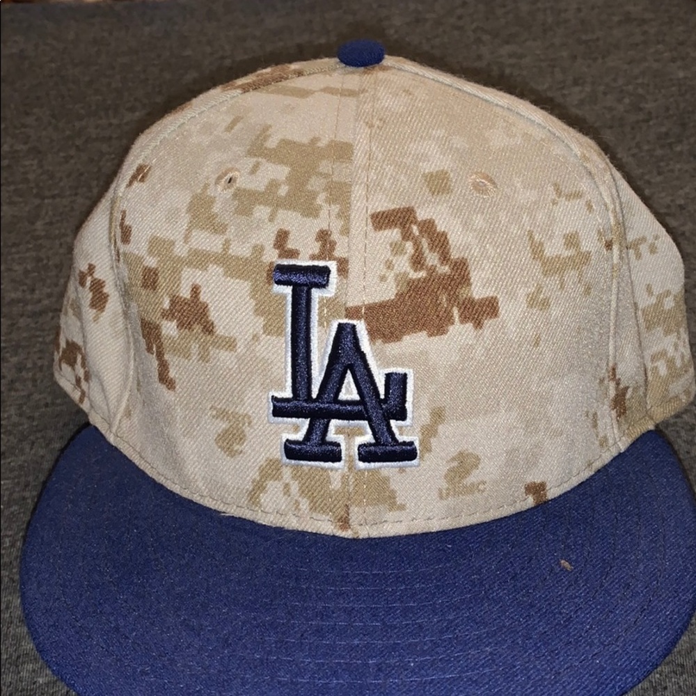 Camouflage LA dodgers hat
